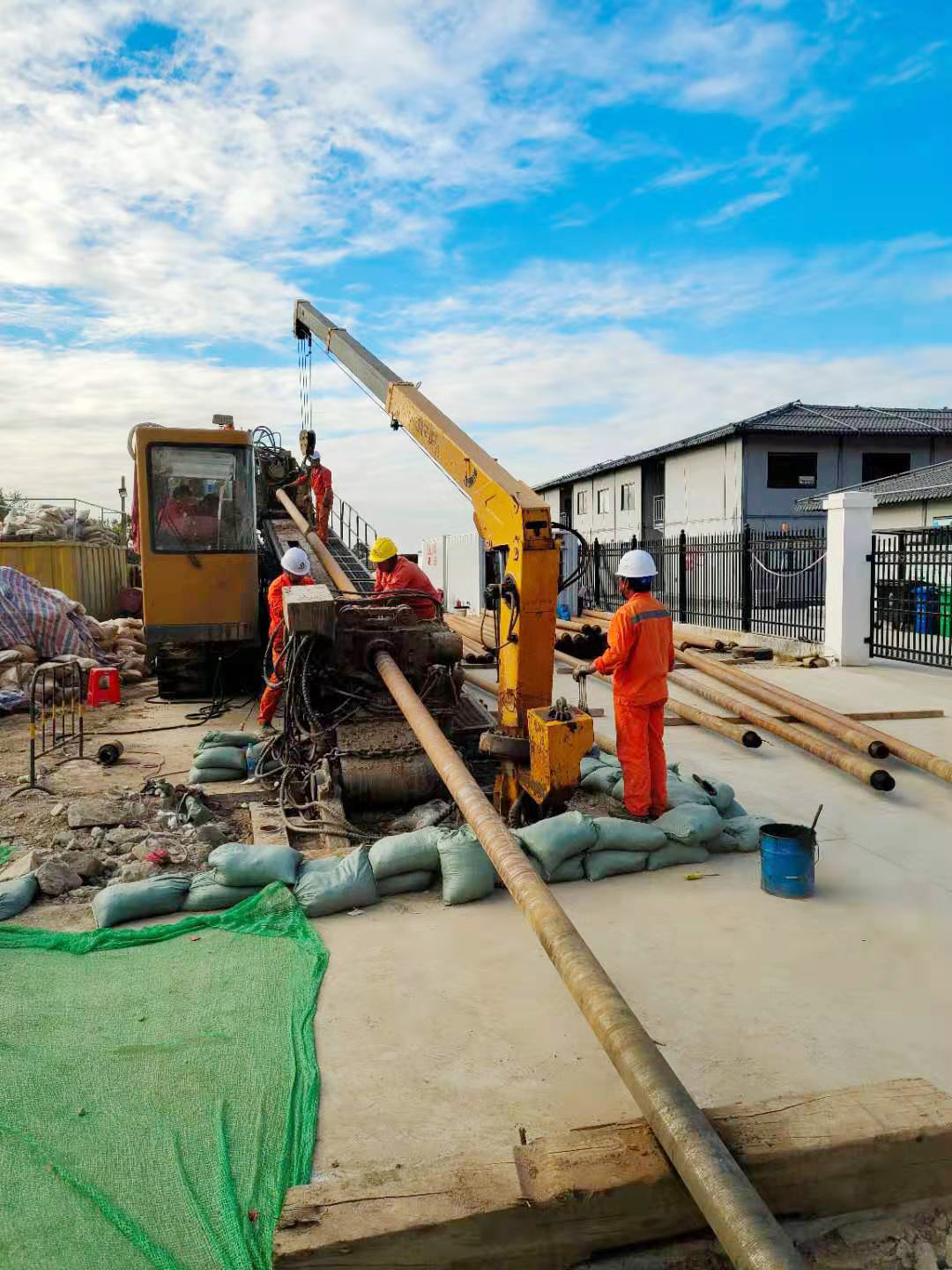 水平定向钻施工